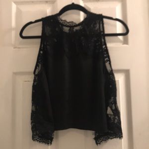 Open Back Lace Free People Tank